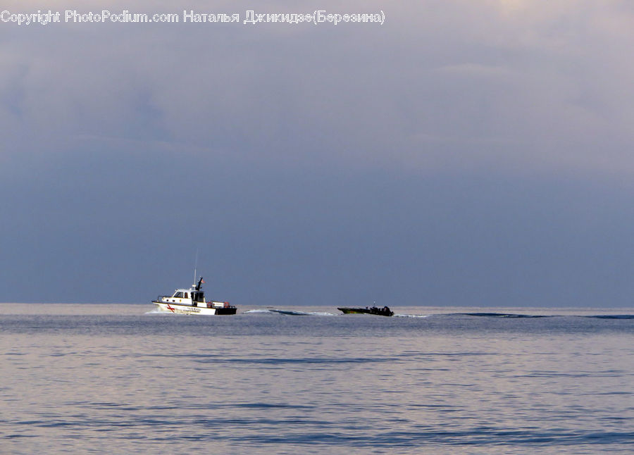 Boat, Dinghy, Outdoors, Sea, Water