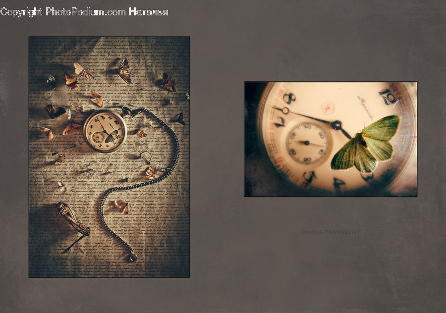 Analog Clock, Clock, Wall Clock, People, Person, Human, Art