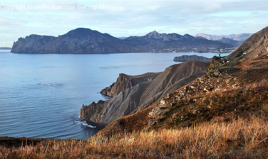 Promontory, Coast, Outdoors, Sea, Water, Cliff, Landscape