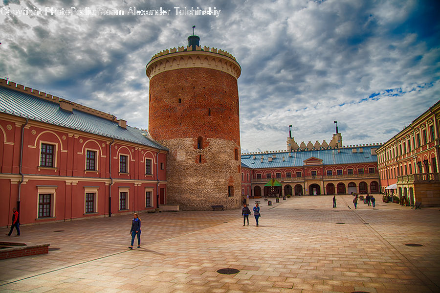 Architecture, Castle, Fort, Downtown, Plaza, Town Square, Floor