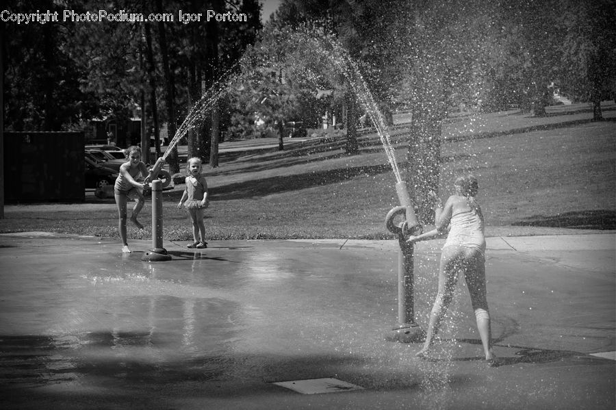 Park, Playground, Swing, Baby, Child, Kid, Water