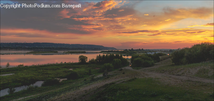 Dawn, Dusk, Sky, Sunrise, Sunset, Red Sky, Outdoors