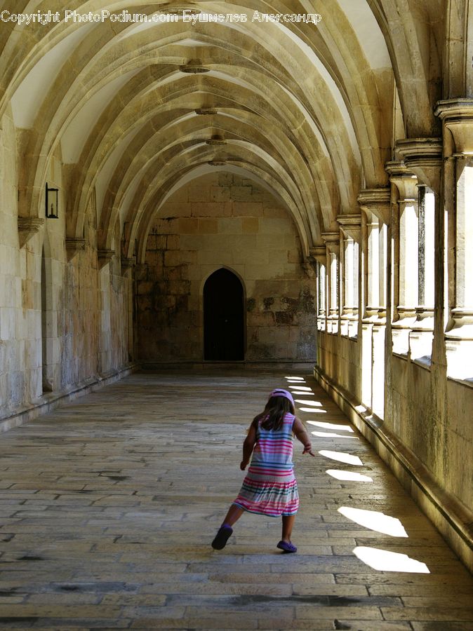 People, Person, Human, Column, Pillar, Aisle, Corridor