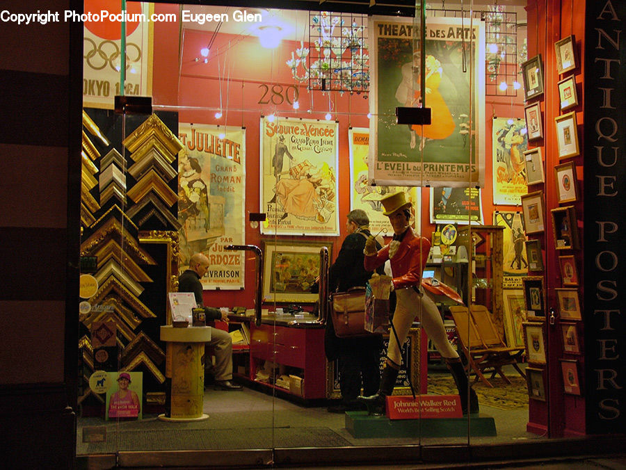 People, Person, Human, Boutique, Shop, Window Display, Box