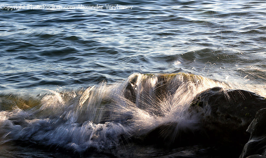 Ocean, Outdoors, Sea, Water, Sea Waves, Coast