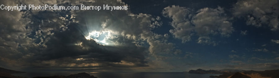 Azure Sky, Cloud, Outdoors, Sky, Cumulus, Eruption, Volcano