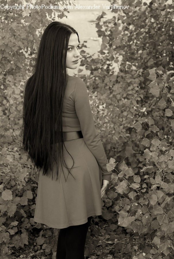 People, Person, Human, Ivy, Plant, Vine, Female