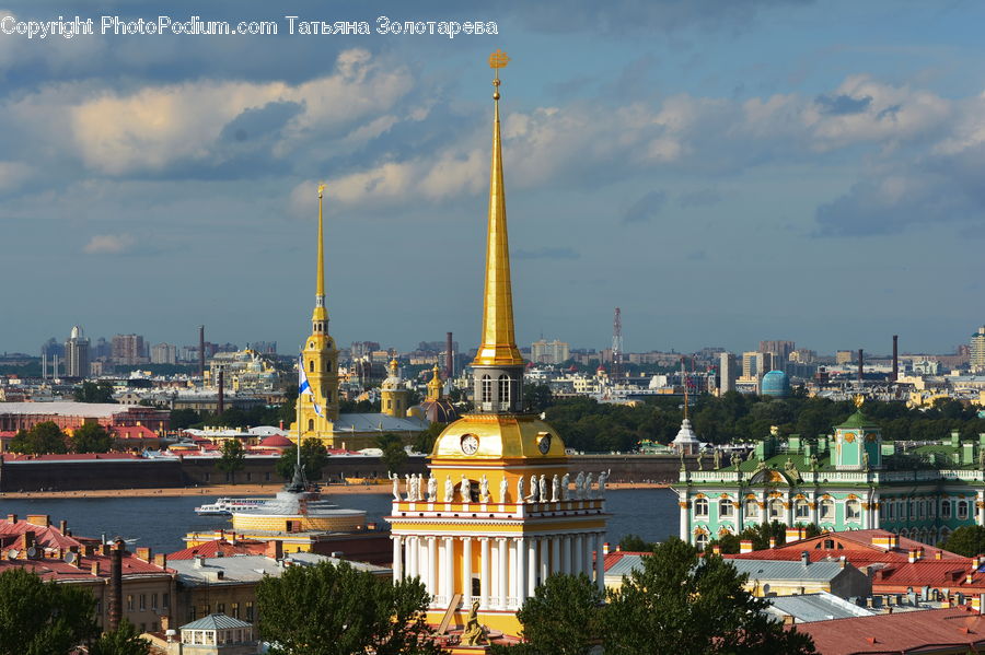 Architecture, Dome, Mosque, Worship, Waterfront, Downtown, Neighborhood