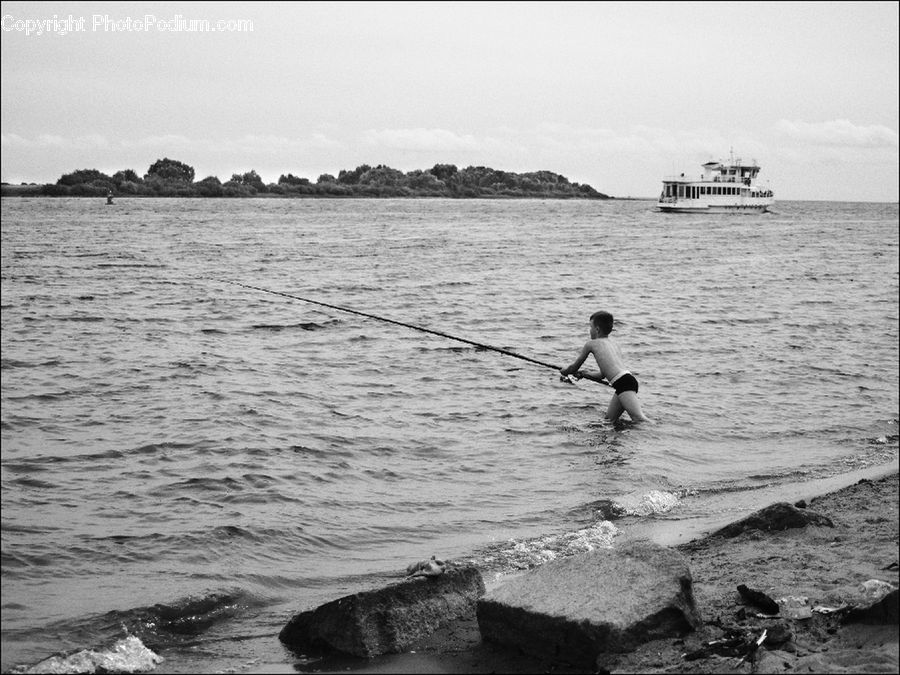 People, Person, Human, Fishing, Water, Baby, Child