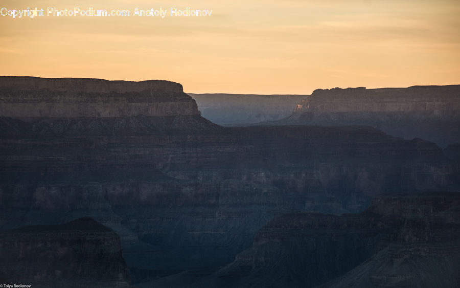 Canyon, Outdoors, Valley, Mesa, Cliff, Landscape, Nature