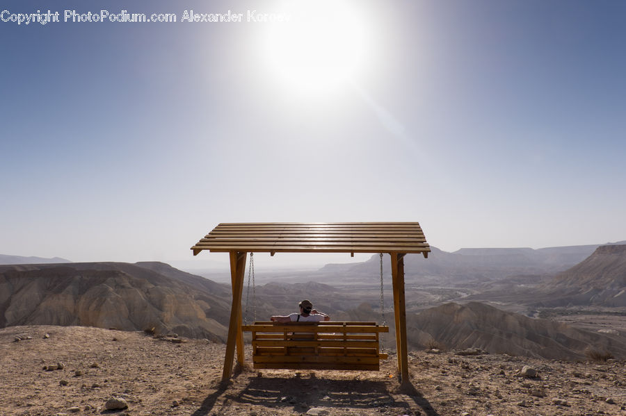 Gazebo, Outdoors, Sand, Soil, Cabin, Hut, Rural