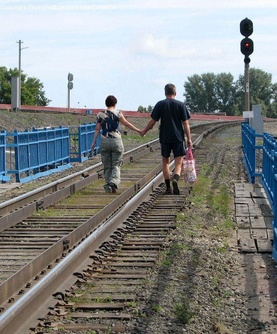 Human, People, Person, Running Track, Sport, Rail, Train Track