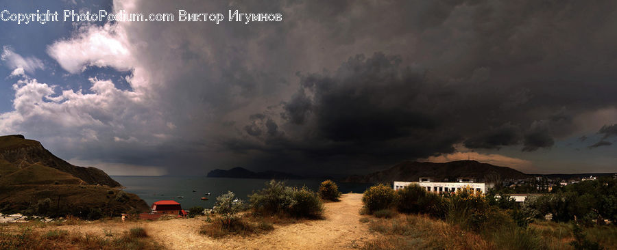 Outdoors, Storm, Weather, Azure Sky, Cloud, Sky, Cabin