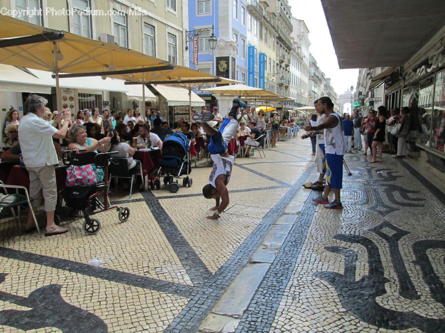 People, Person, Human, Tourist, Architecture, Downtown, Plaza