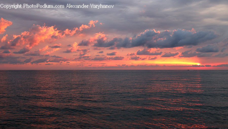 Azure Sky, Cloud, Outdoors, Sky, Dusk, Sunlight, Sunrise