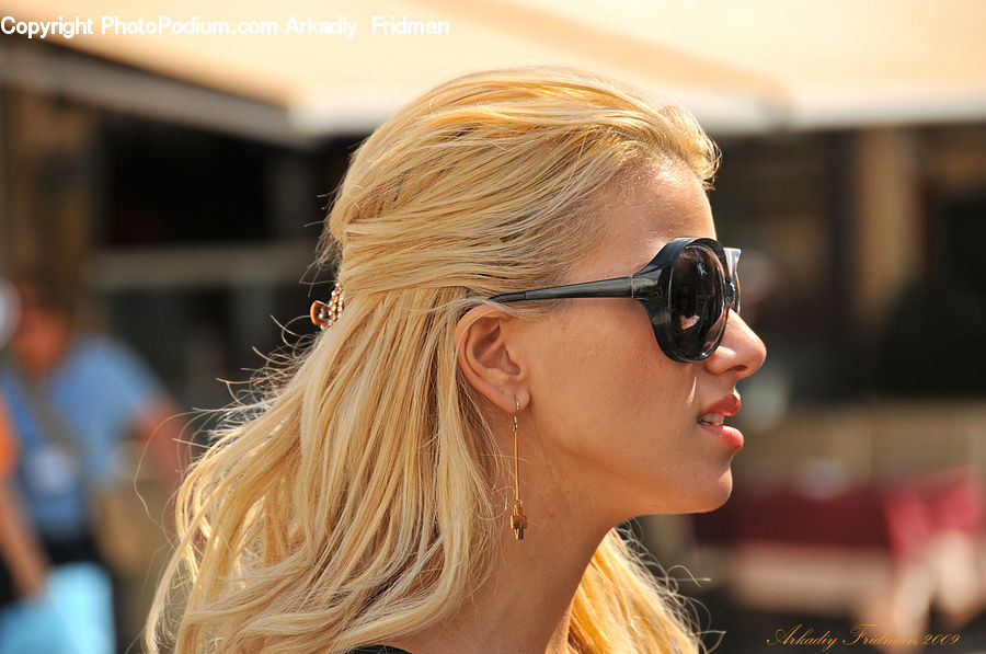 People, Person, Human, Blonde, Female, Woman, Glasses