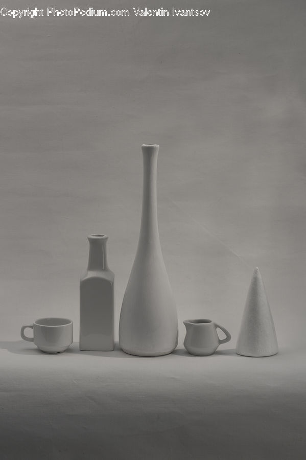 Cone, Art, Porcelain, Pottery, Lamp, Lampshade, Cup