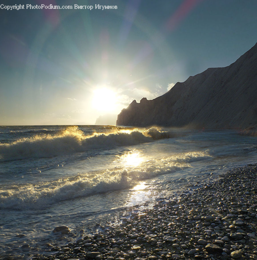 Coast, Outdoors, Sea, Water, Beach, Cliff, Ocean