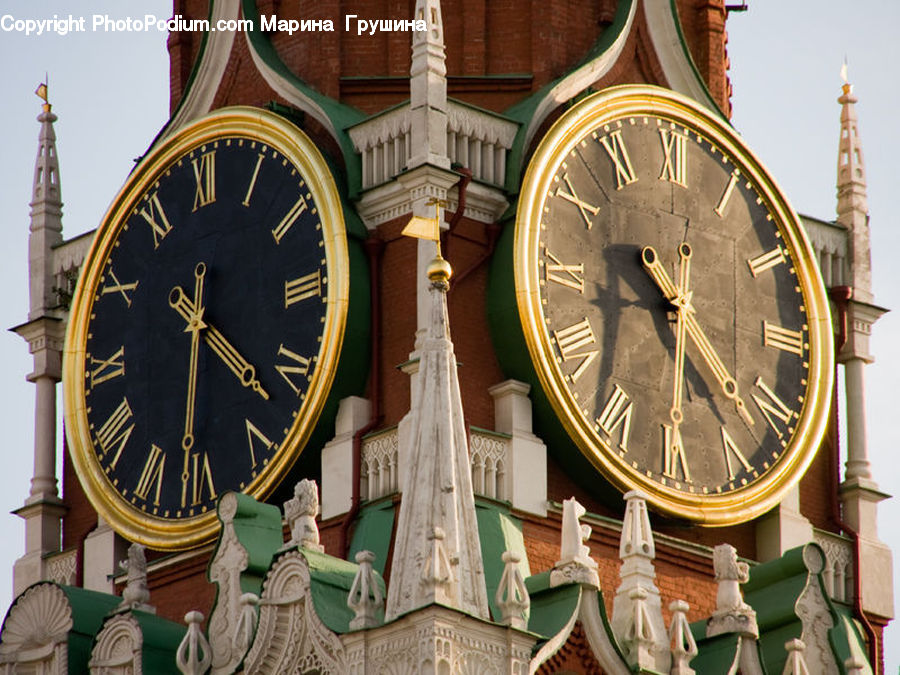 Analog Clock, Clock, Architecture, Cathedral, Church, Worship, Shrine
