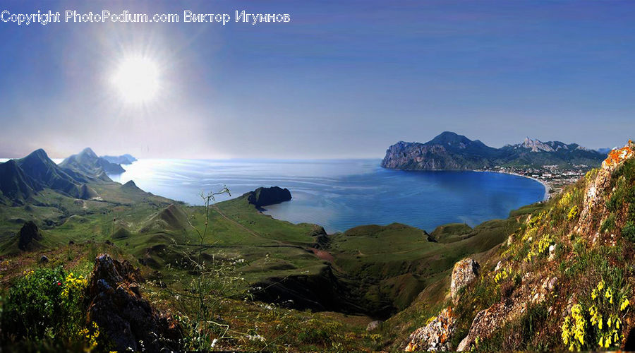 Promontory, Coast, Outdoors, Sea, Water, Plant, Vegetation