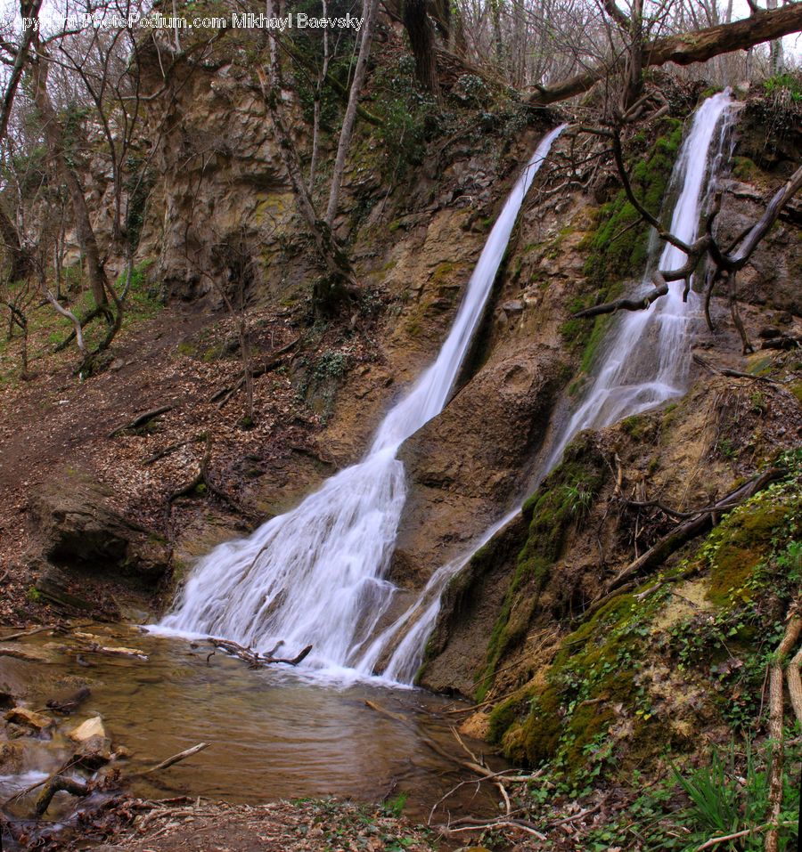 Outdoors, River, Water, Waterfall, Creek, Forest, Jungle