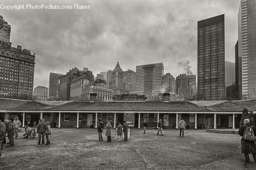 People, Person, Human, Building, City, High Rise, Architecture