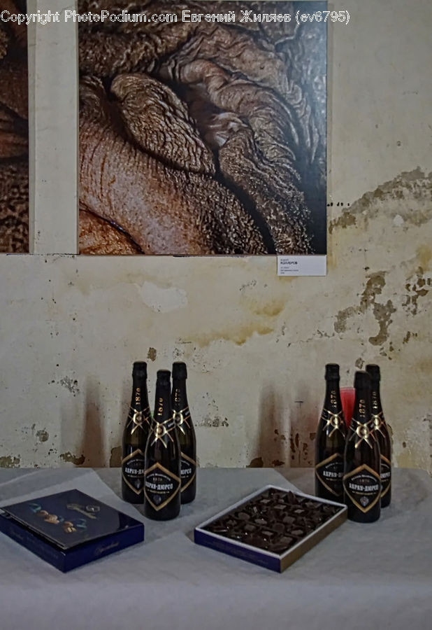 Bottle, Art, Collage, Poster, Modern Art, Alcohol, Beverage