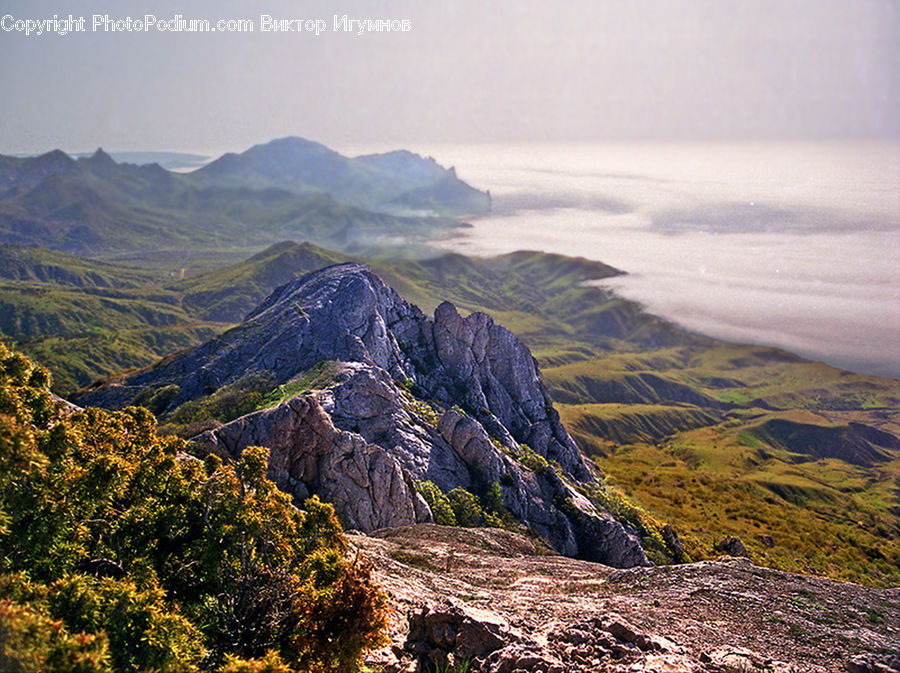 Crest, Mountain, Outdoors, Peak, Mountain Range, Rock, Cliff