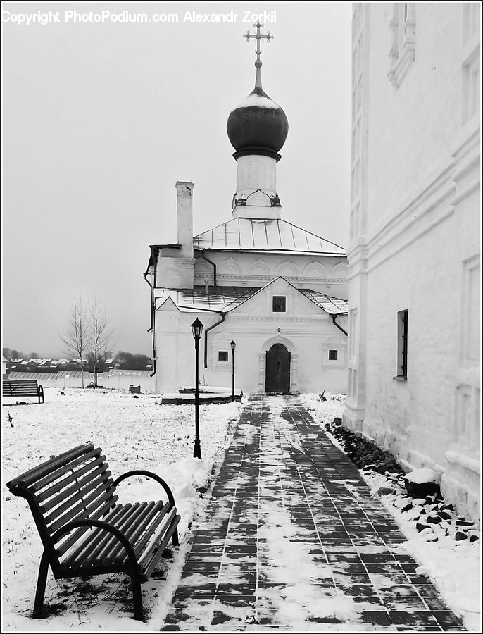 Beacon, Building, Lighthouse, Water Tower, Bench, Chair, Furniture