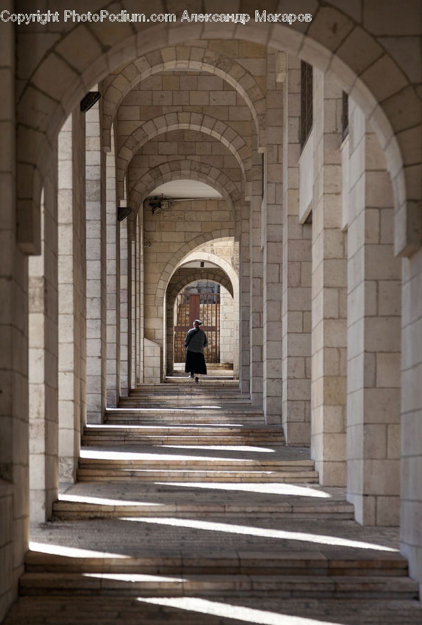 Aisle, Corridor, Building, Architecture