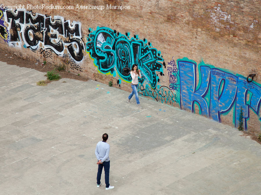 Human, People, Person, Art, Graffiti, Mural, Wall