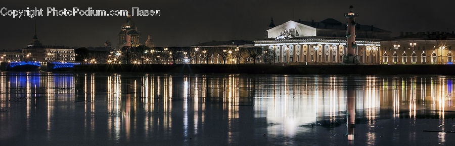 Parliament, Night, Outdoors, City, Downtown, Urban, Lighting