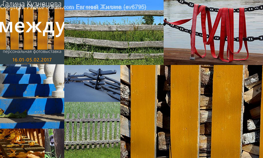Collage, Poster, Fence, Wood, Bench, Lumber, Dock