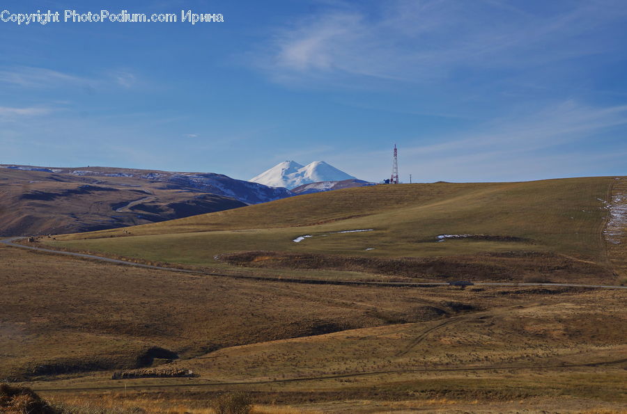 Field, Grass, Grassland, Land, Outdoors, Countryside, Hill