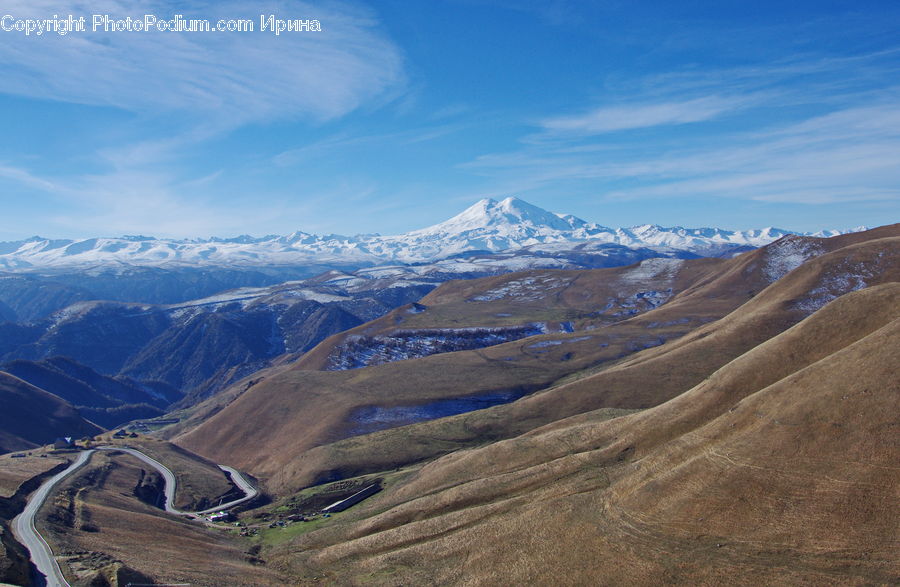 Arctic, Glacier, Ice, Mountain, Outdoors, Snow, Mountain Range