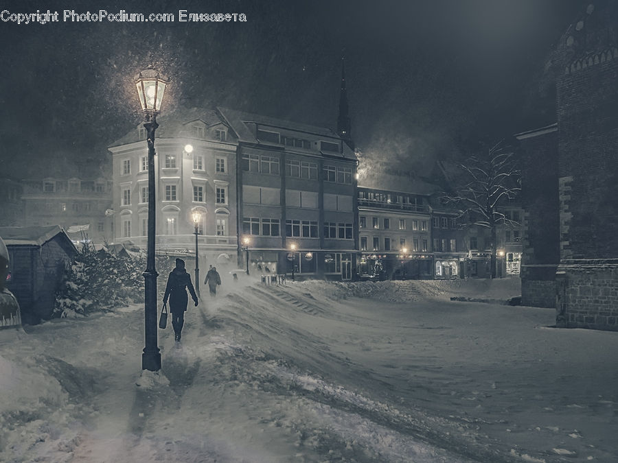 Blizzard, Outdoors, Snow, Weather, Winter, Ice