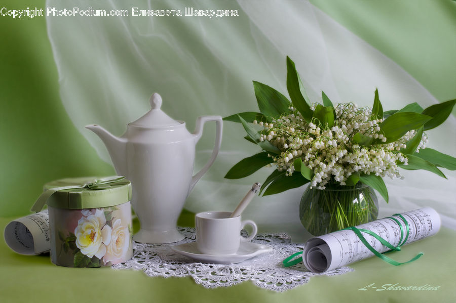 Cup, Floral Design, Plant, Potted Plant, Flower, Flower Arrangement, Flower Bouquet
