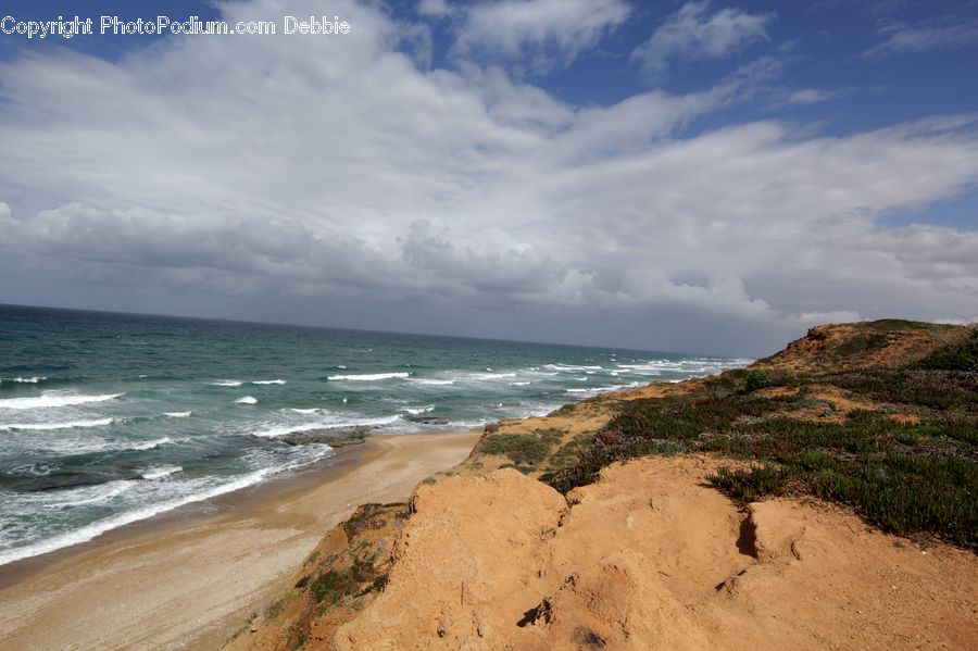 Beach, Coast, Outdoors, Sea, Water, Promontory, Ocean