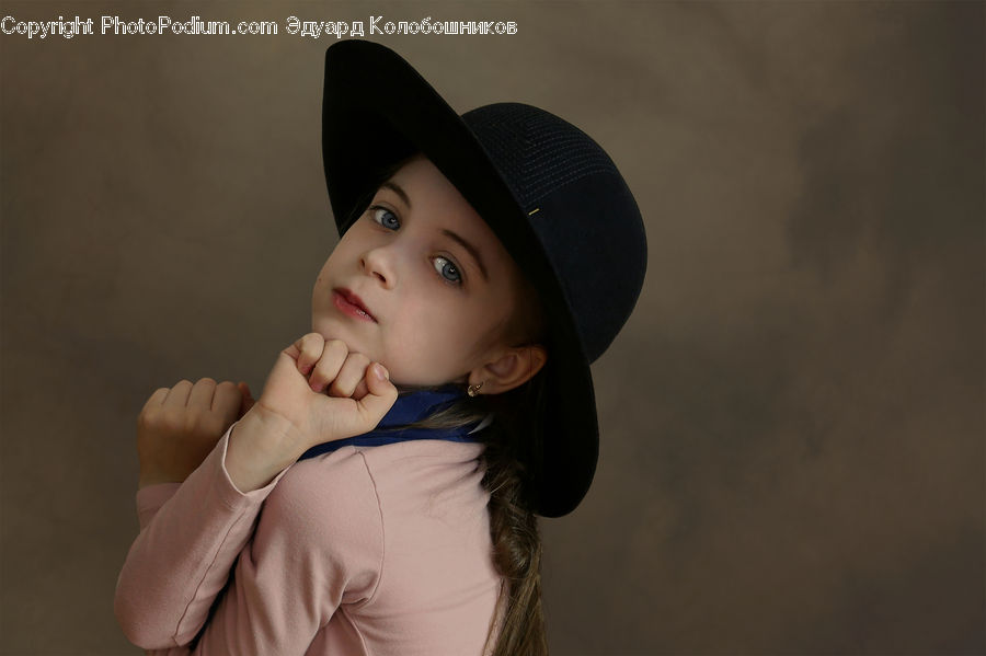 People, Person, Human, Female, Girl, Woman, Cowboy Hat