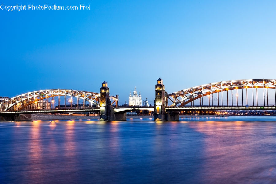 Bridge, Architecture, Bell Tower, Clock Tower, Tower, Dock, Pier