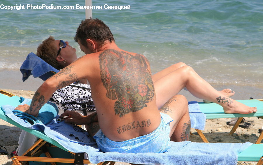 Human, People, Person, Tattoo, Massage, Beach, Coast