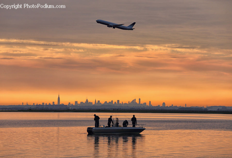 Boat, Dinghy, Takeoff