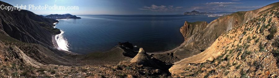 Cliff, Outdoors, Coast, Sea, Water, Landscape, Nature