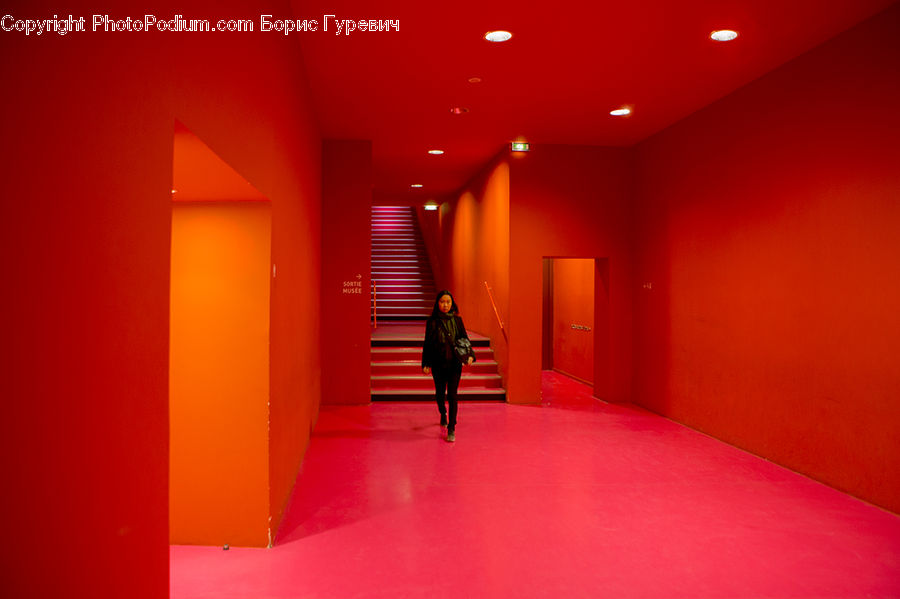 Corridor, Basement, Room, Indoors, Interior Design