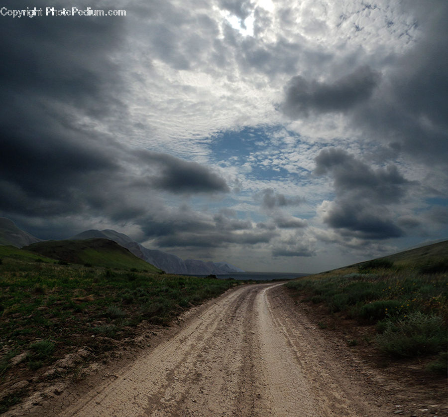 Dirt Road, Gravel, Road