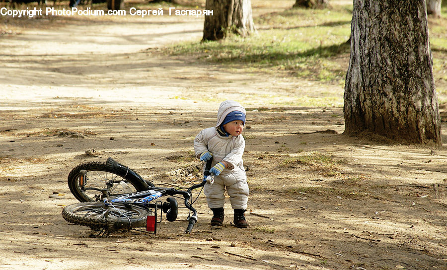 People, Person, Human, Soil, Bicycle, Bike, Vehicle