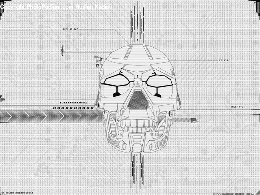 Diagram, Plan, Drawing, Sketch, Paper