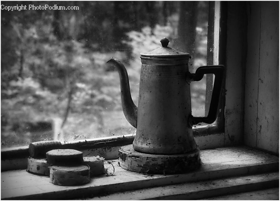 Pot, Pottery, Chair, Furniture, Teapot