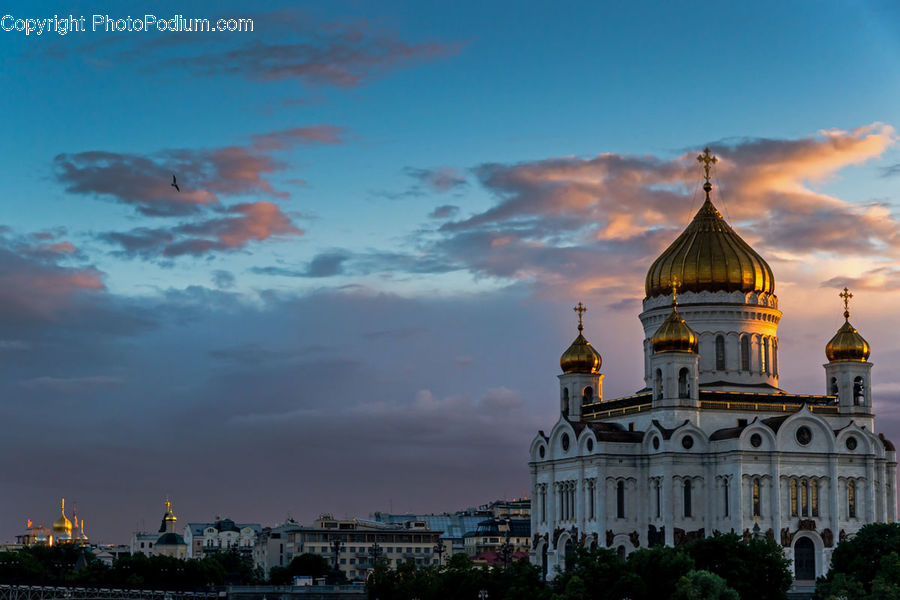 Outdoors, Sky, Architecture, Cathedral, Church, Worship, Dome