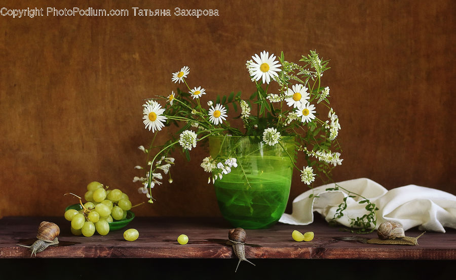 Floral Design, Flower, Flower Arrangement, Flower Bouquet, Ikebana, Fruit, Grapes